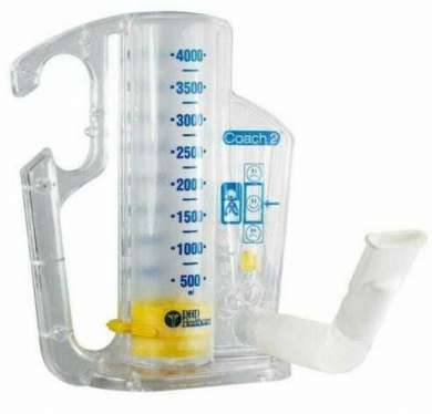 Spirometru aparat de antrenament respiratie Coach 2